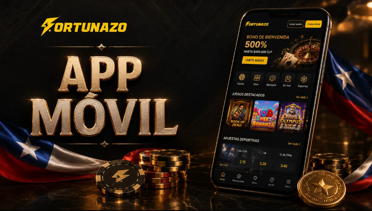Fortunazo app y versión móvil del sitio